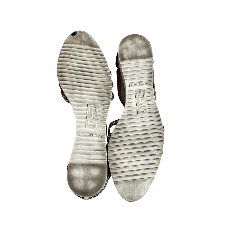 SJP by Sarah Jessica Parker “Meteor” Crystal Ballet Flats 36 Sparkle Shimmer - Picture 4 of 11